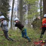 Mit vereinten Kräften am Flaschenzug